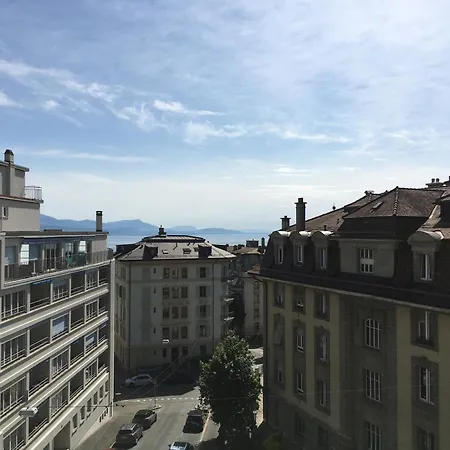 Appartement Avec Une Vue Magnifique Sur Le Lac Lausanne